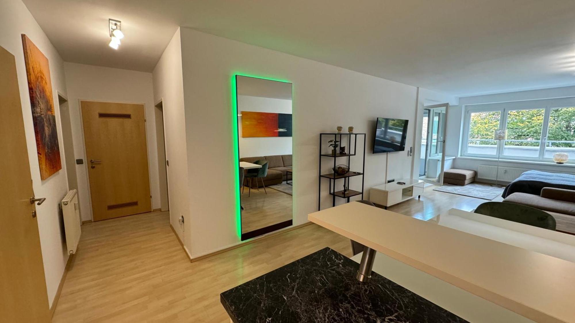City Apartement Linz Fuer 5 Gaeste Mit Self-Checkin Und Kueche Exterior photo